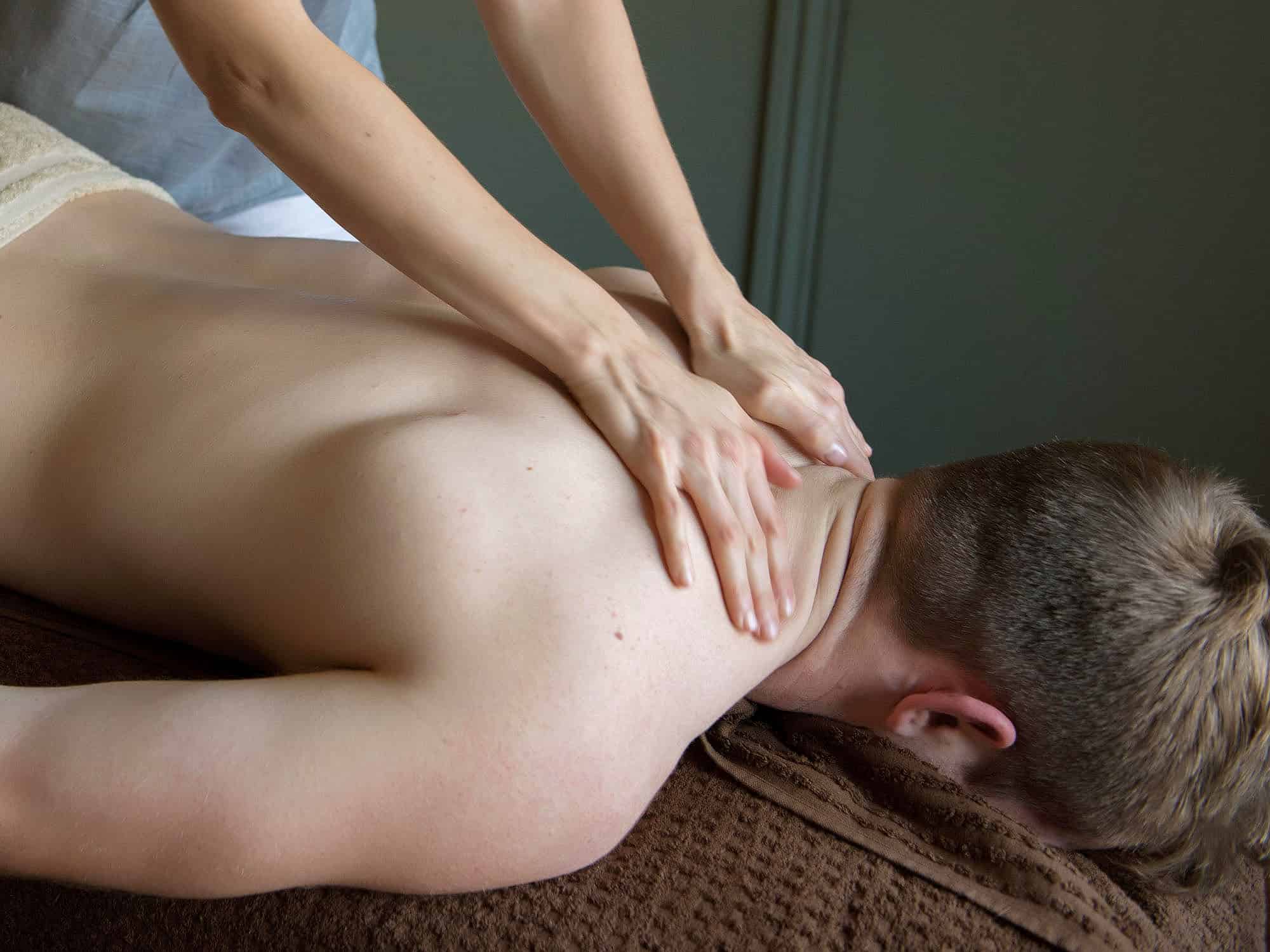 Rebecca Wissman neck massage at Biddenden Chiropractic. We offer a range of treatments for back, shoulder, knee and neck pain.