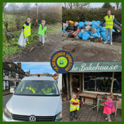 Biddenden Spring Clean Logo. Biddenden Chiropractic organise a team to clean up the village.