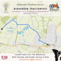 Biddenden Chiropractic offering guided walks form the Bakehouse in Biddenden.